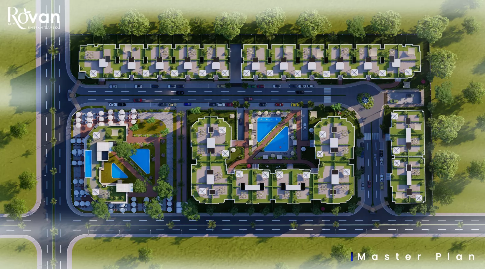 صورة لمشروع روفان سيتي من تطوير إي بي دي في الجيزة, الشيخ زايد, كمبوندات الشيخ زايد, روفان - [1]