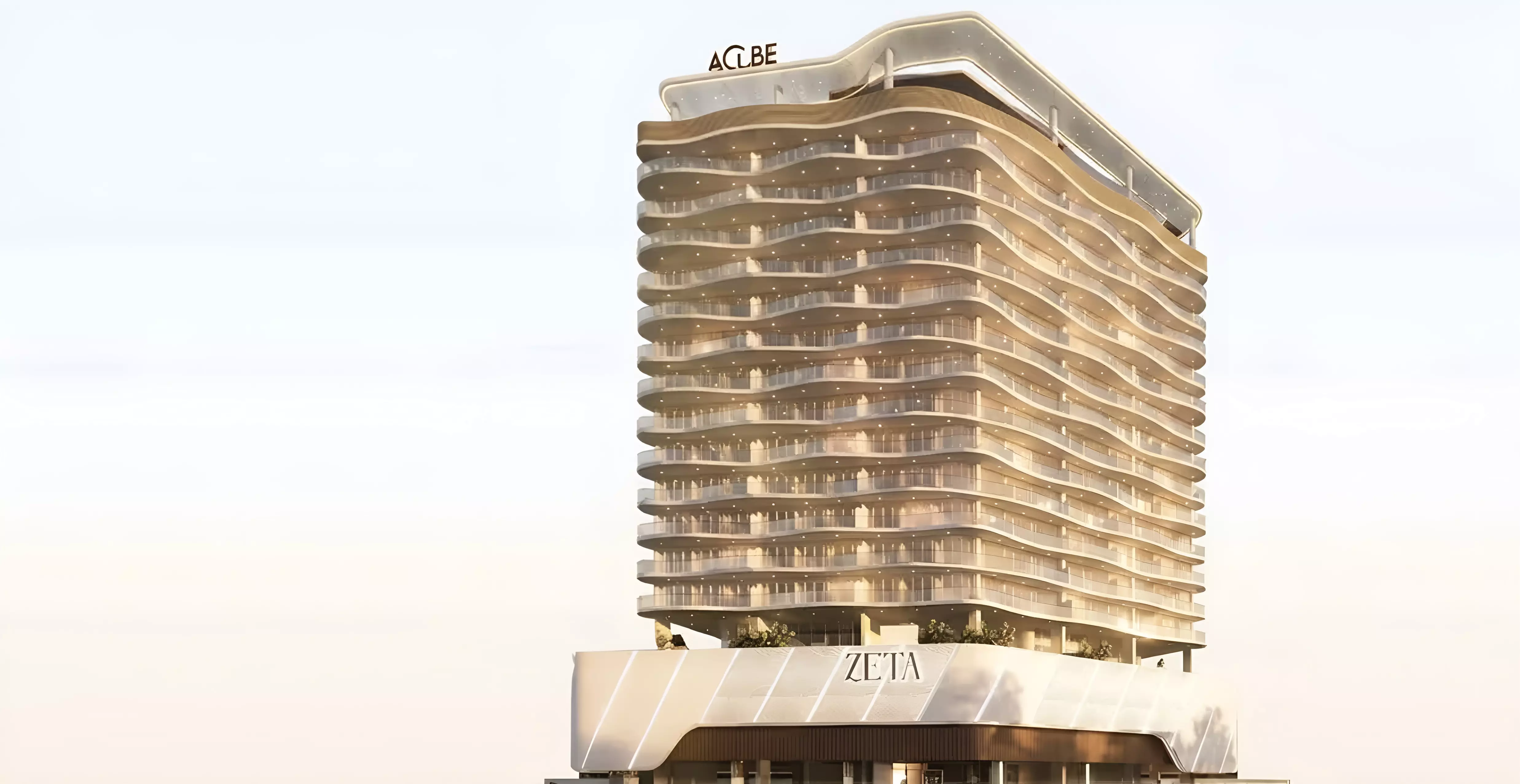 Zeta - off-plan apartment by Acube Developers in Liwa