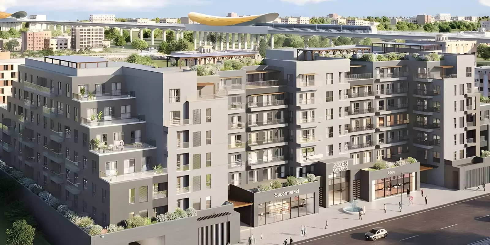 Zazen Gardens - off-plan apartment by ZāZEN Property Development in Zazen Gardens