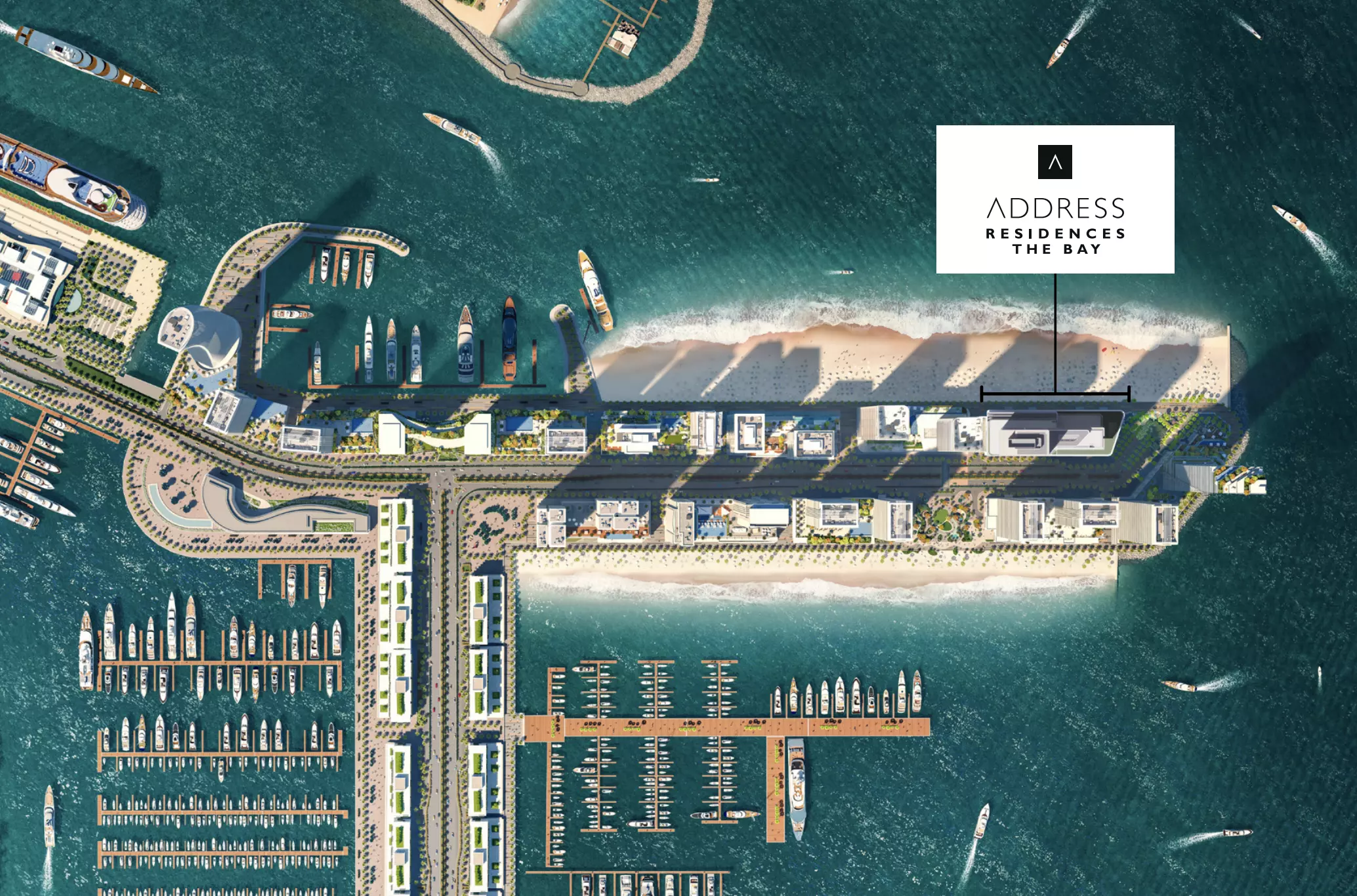 image of Address The Bay by Emaar Properties, Dubai,Dubai Harbour,Emaar Beachfront,Address The Bay — [1]