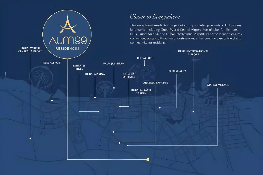 image of Aum 99 Residences by AG Properties, Dubai,Dubai Land Residence Complex,AUM 99 Residences — [1]