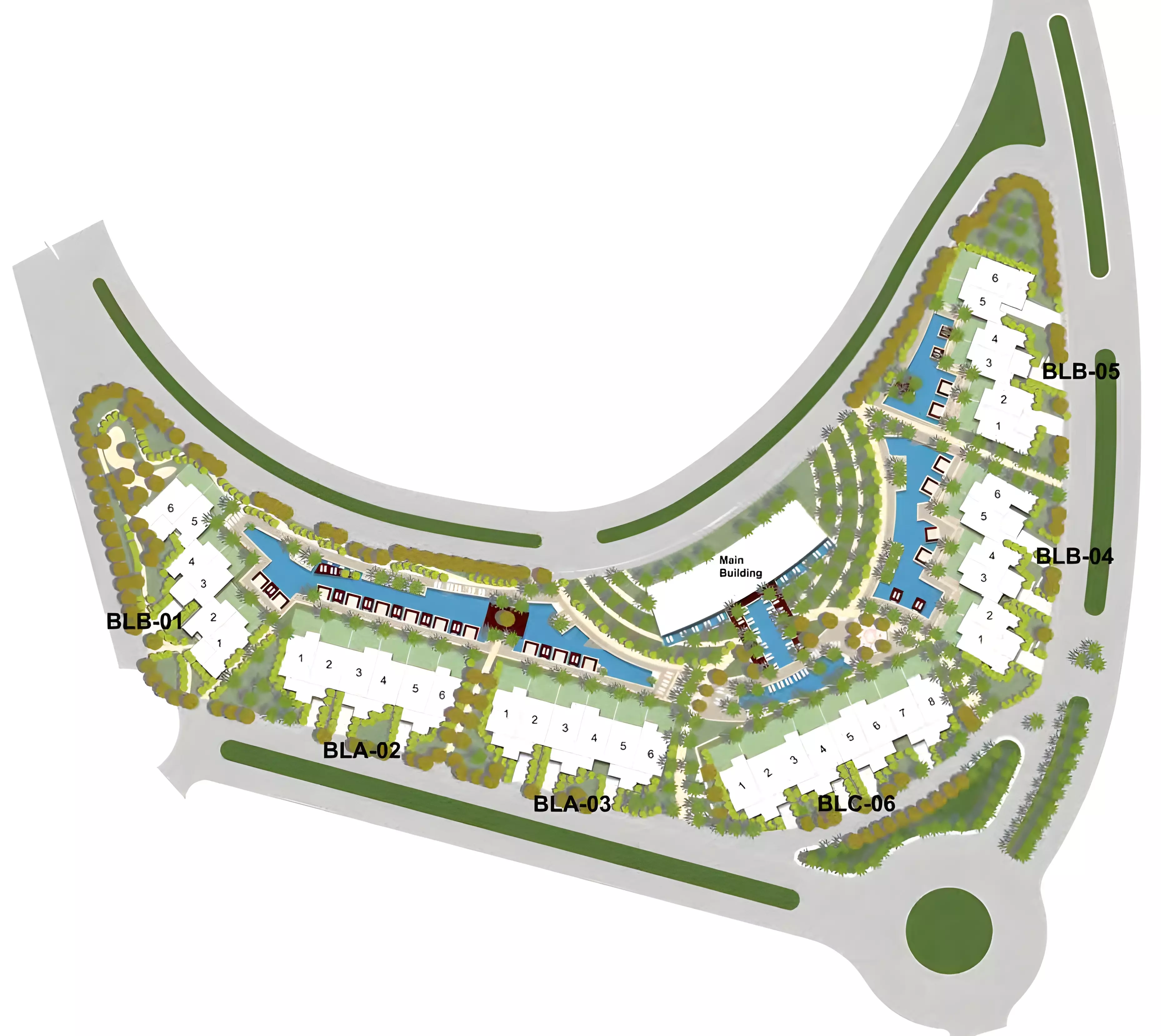 عرض المخطط الرئيسي للمشروع