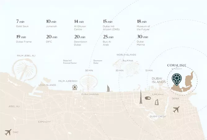 image of Coral Isle by Grovy Real Estate Developers, Dubai,Dubai Islands,Coral Isle — [3]
