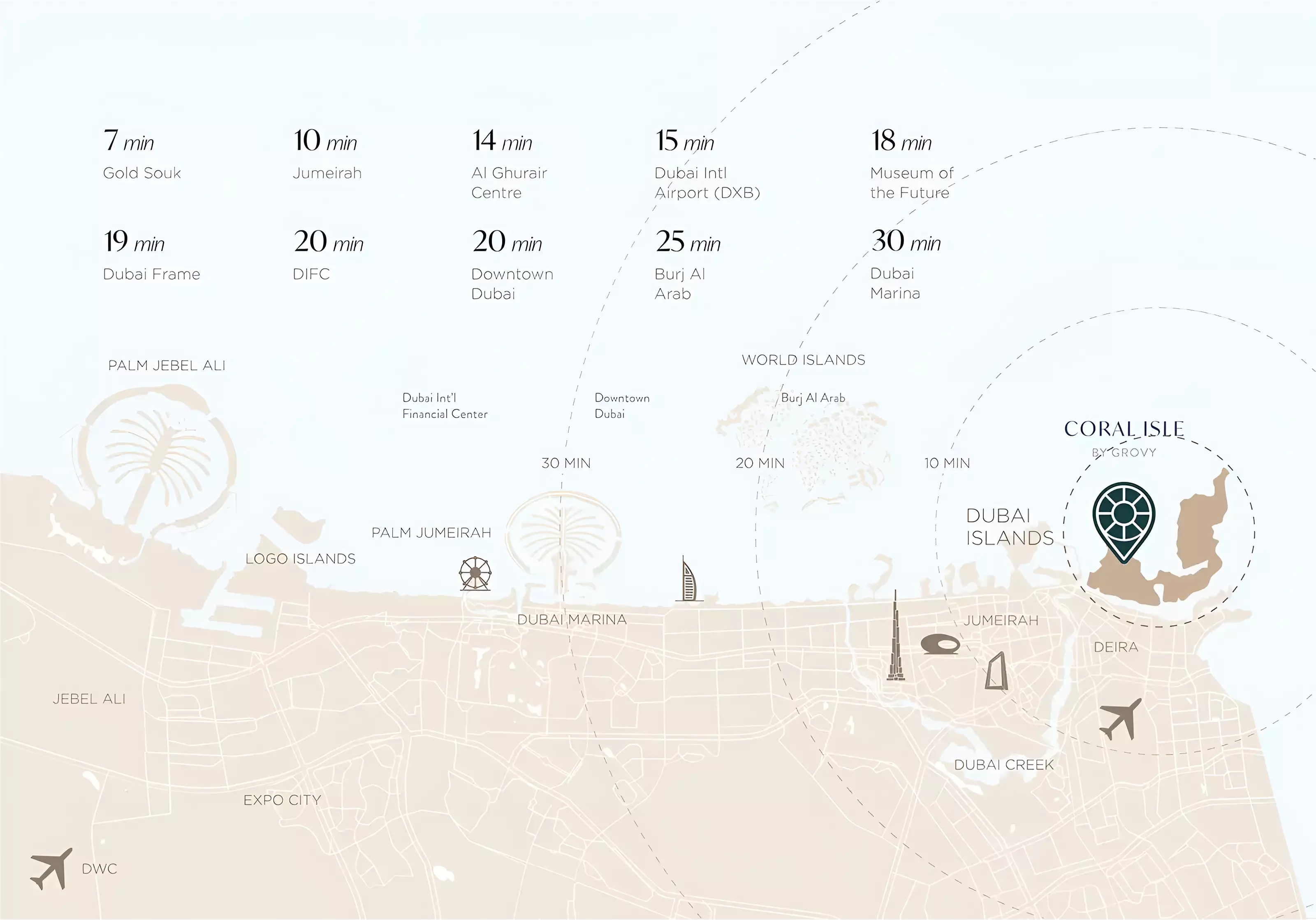 image of Coral Isle by Grovy Real Estate Developers, Dubai,Dubai Islands,Coral Isle — [1]