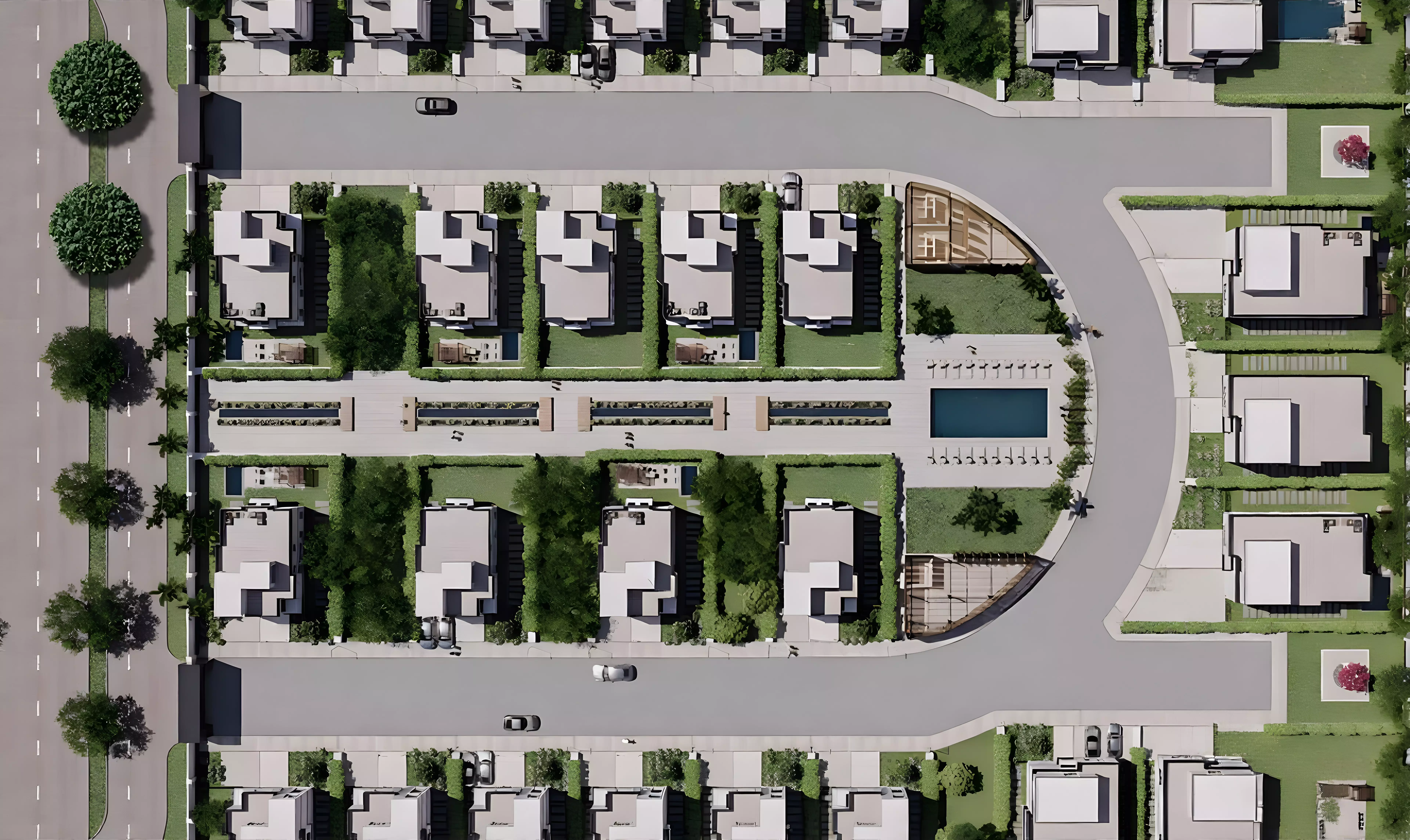 عرض المخطط الرئيسي للمشروع