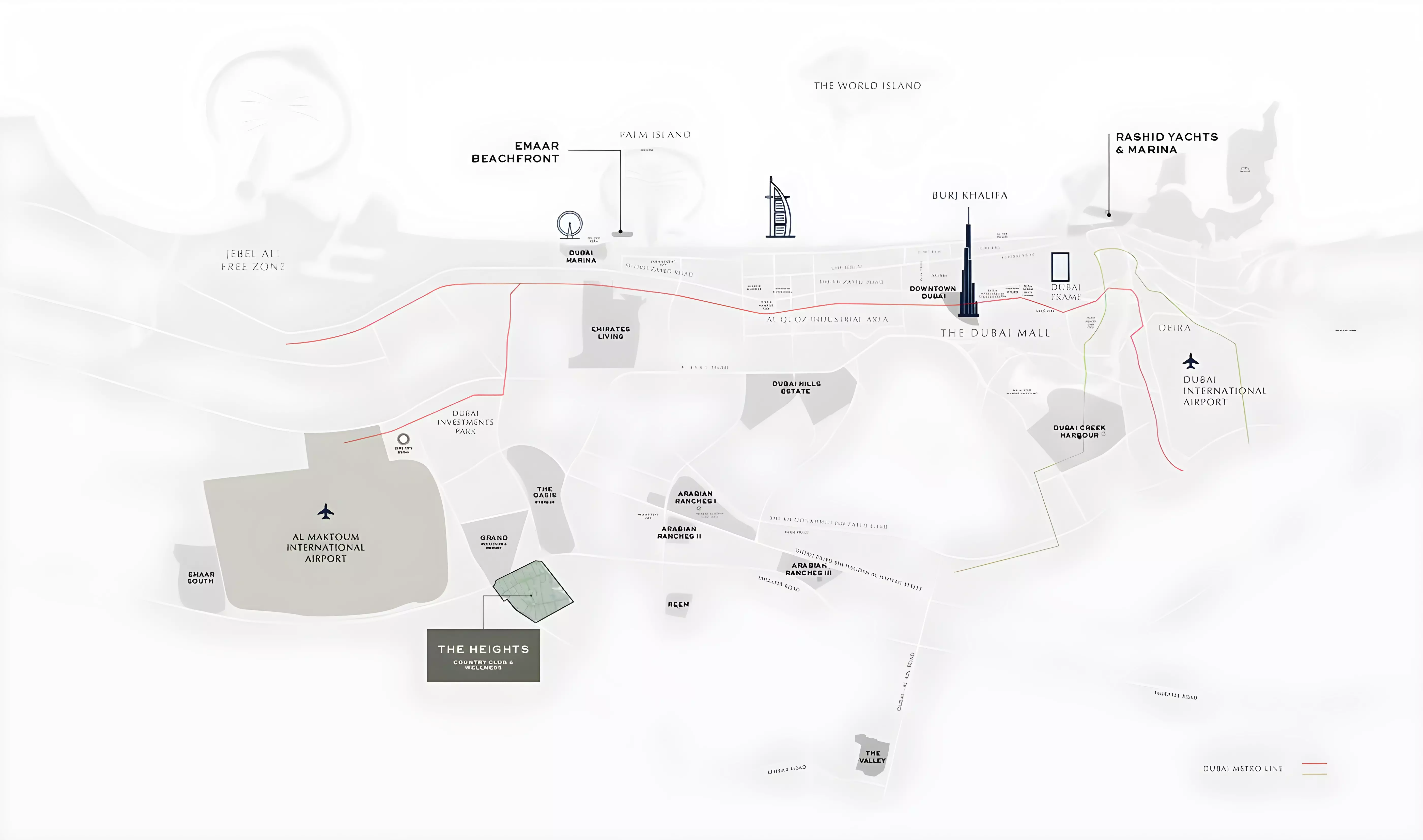 عرض المخطط الرئيسي للمشروع