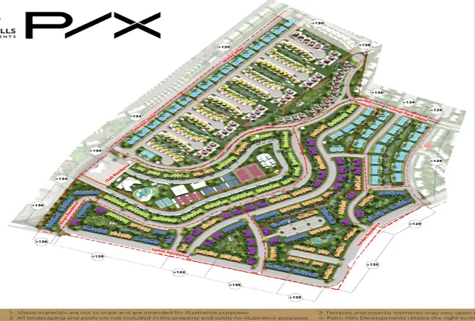 image of PX Phase One by Palm Hills, Giza,6 October City,6 October Compounds,PX Palm Hills — [3]