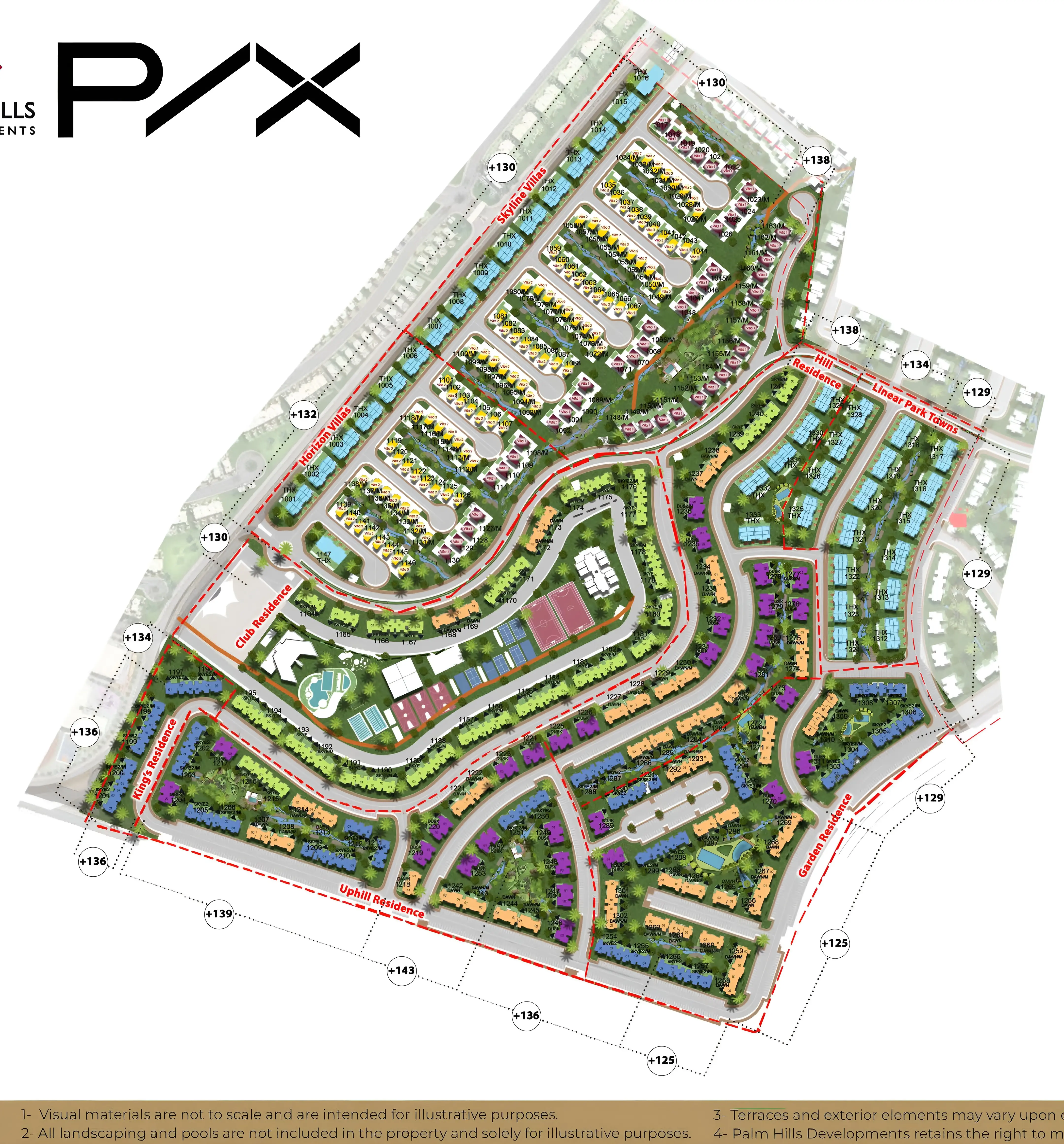 image of PX Phase One by Palm Hills, Giza,6 October City,6 October Compounds,PX Palm Hills — [1]