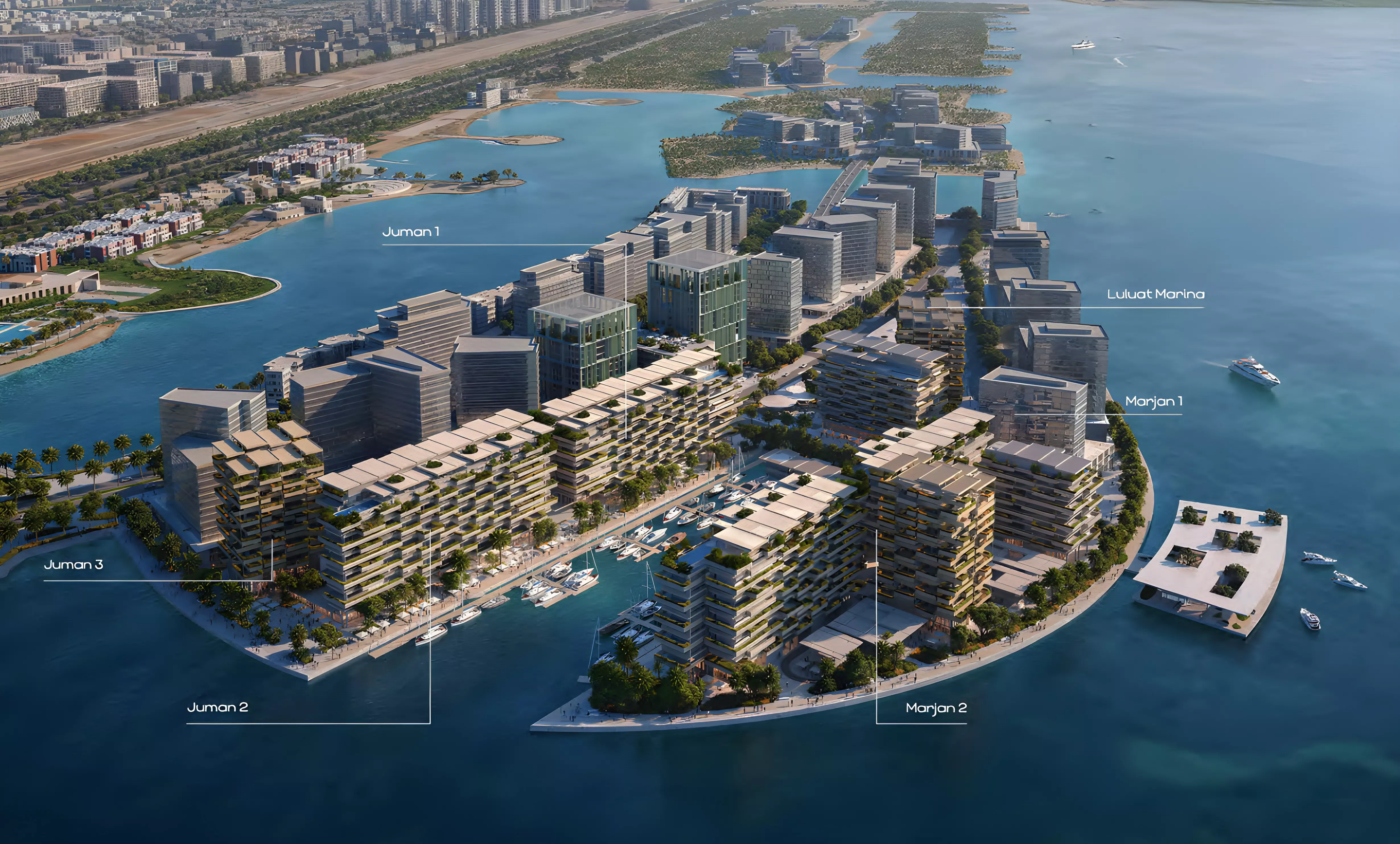 image of Luluat Marina Residences by ICT Real Estate Development, Abu Dhabi, Al Raha Beach — [1]