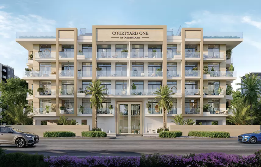 صورة لمشروع كورتيارد ون من تطوير Golden Light Developments في دبي,دبي الجنوب (مركز دبي العالمي),منطقة سكنية,الفناء الأول - [1]
