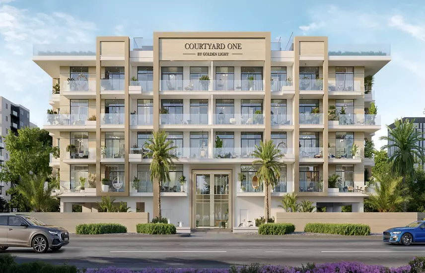 صورة لمشروع كورتيارد ون من تطوير Golden Light Developments في دبي, دبي الجنوب (مركز دبي العالمي), منطقة سكنية, الفناء الأول - [1]