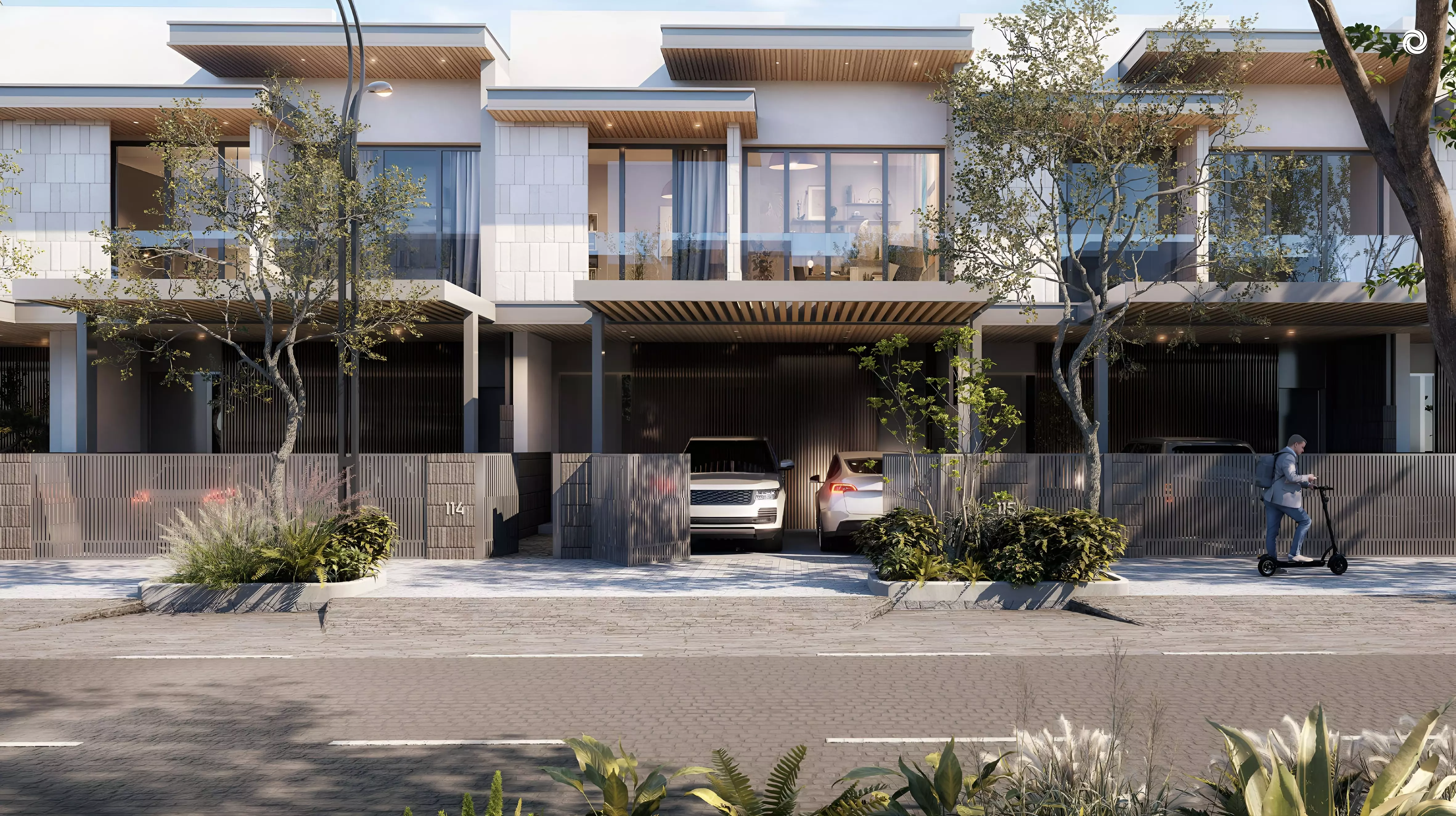 Pinewood Estate Homes - off-plan townhouse by Wasl Properties in Pinewood Estates Homes