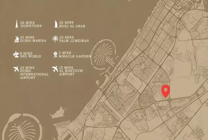 image of Rose Gardens Phase 3 By Roz Development by Roz Real Estate Development, Dubai,Arjan,Rose Gardens 3 — [3]