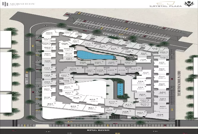 image of Crystal Plaza by Morshedy Group, Cairo, Hay El Maadi, Zahraa El Maadi, Crystal Plaza — [3]