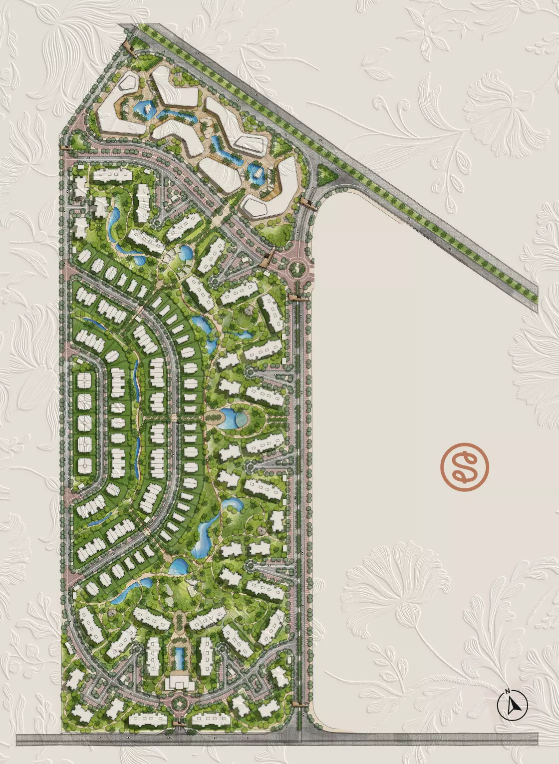 عرض المخطط الرئيسي للمشروع