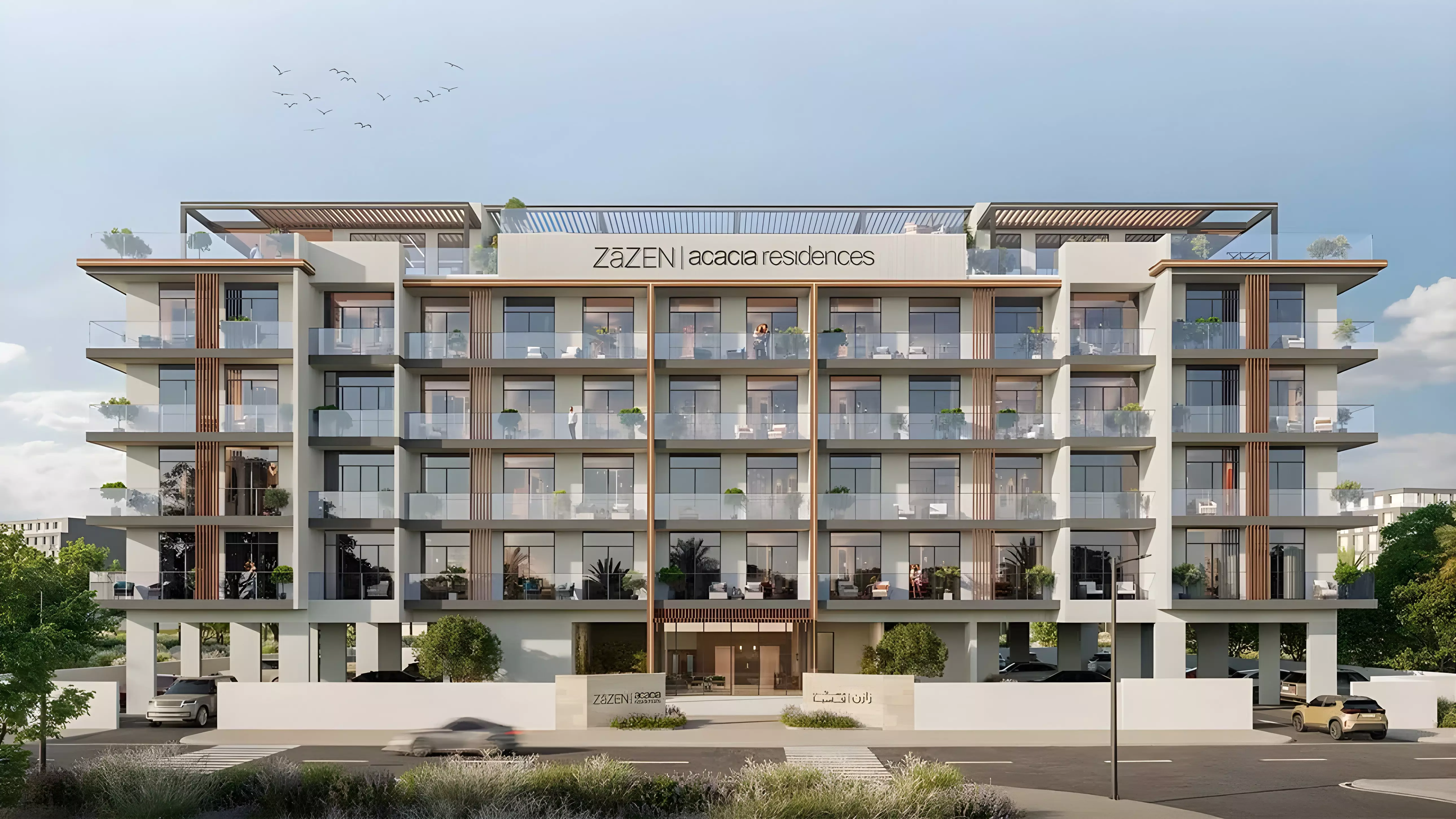 Acacia Residences - off-plan apartment by Zazen Properties in Dubai South (Dubai World Central)