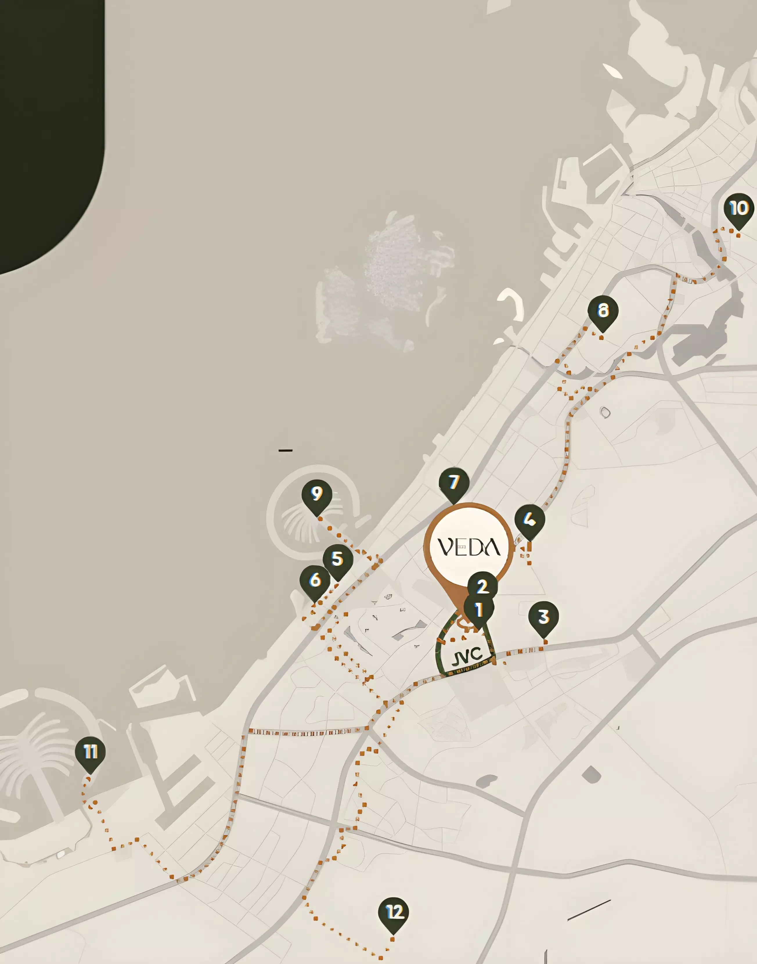 صورة لمشروع فيدا لأوم ون من تطوير Aum One في دبي, قرية جميرا الدائرية, فيدا بي اوم - [1]