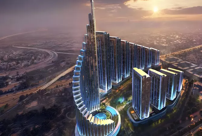 image of Vision Simplex by Binghatti Developers, Binghatti Mercedes Benz, Downtown Dubai, Dubai — [1]