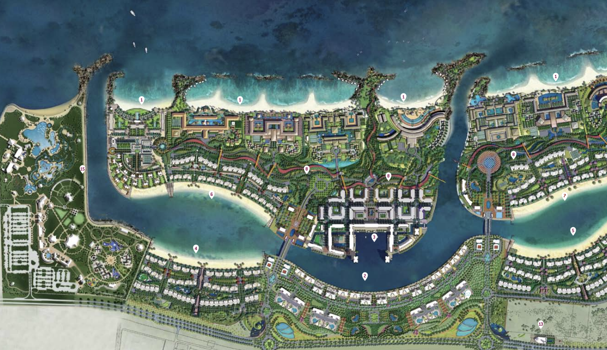 Malibu Villas master plan 3 Master plan 3