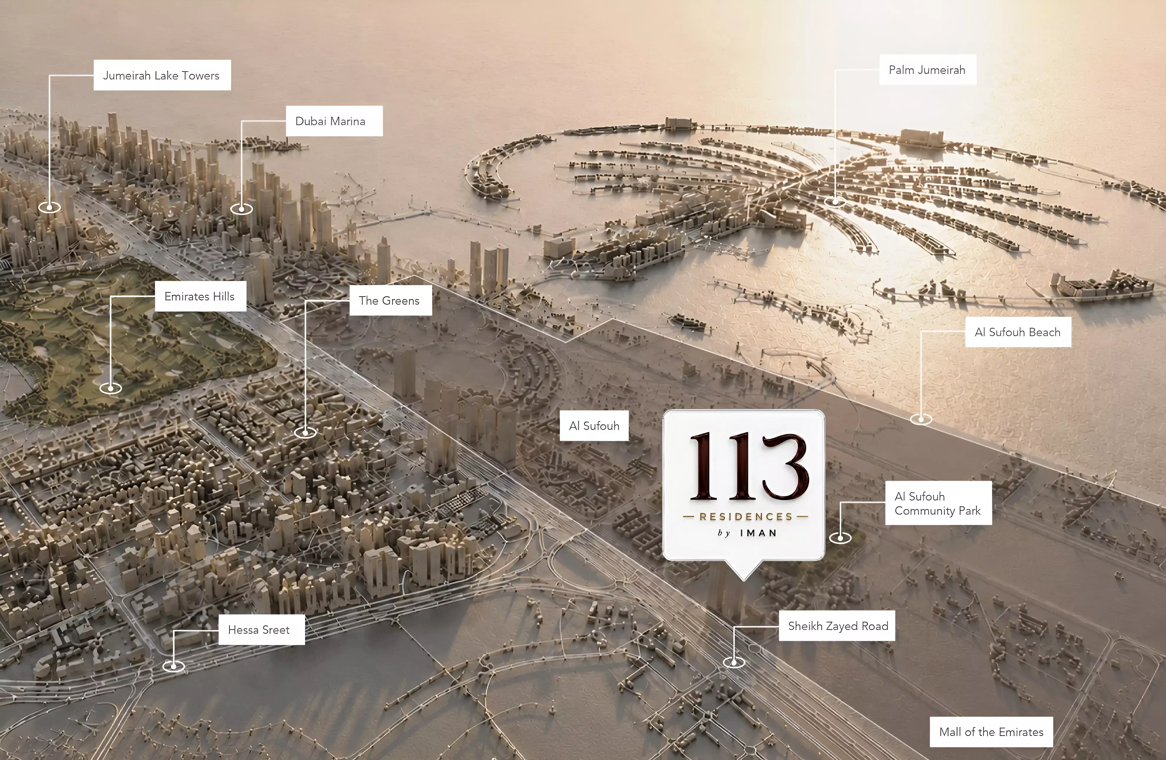 صورة لمشروع 113 ريزيدنسز من تطوير إيمان العقارية في دبي,الصفوح - [1]