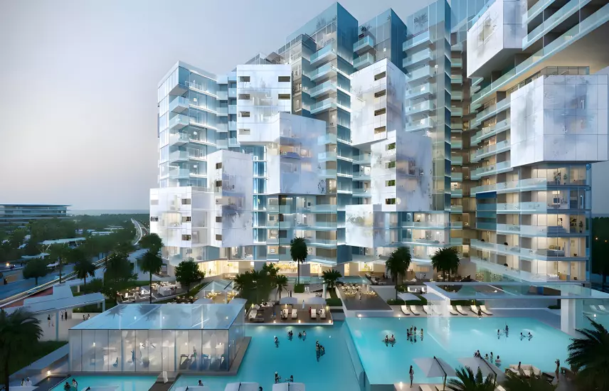image of Ice Beach by Major Developers, Ras Al Khaimah, Al Marjan Island, Marjan Beach — [1]