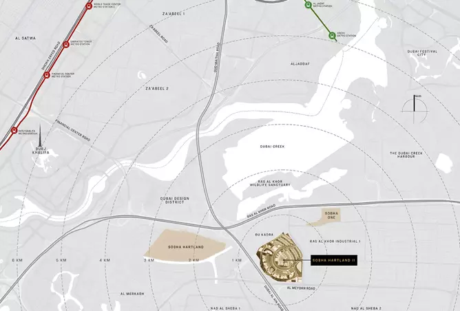 image of 350 Riverside Crescent by Sobha Realty, Dubai, Bukadra, Sobha Hartland II, 350 Riverside Crescent — [3]