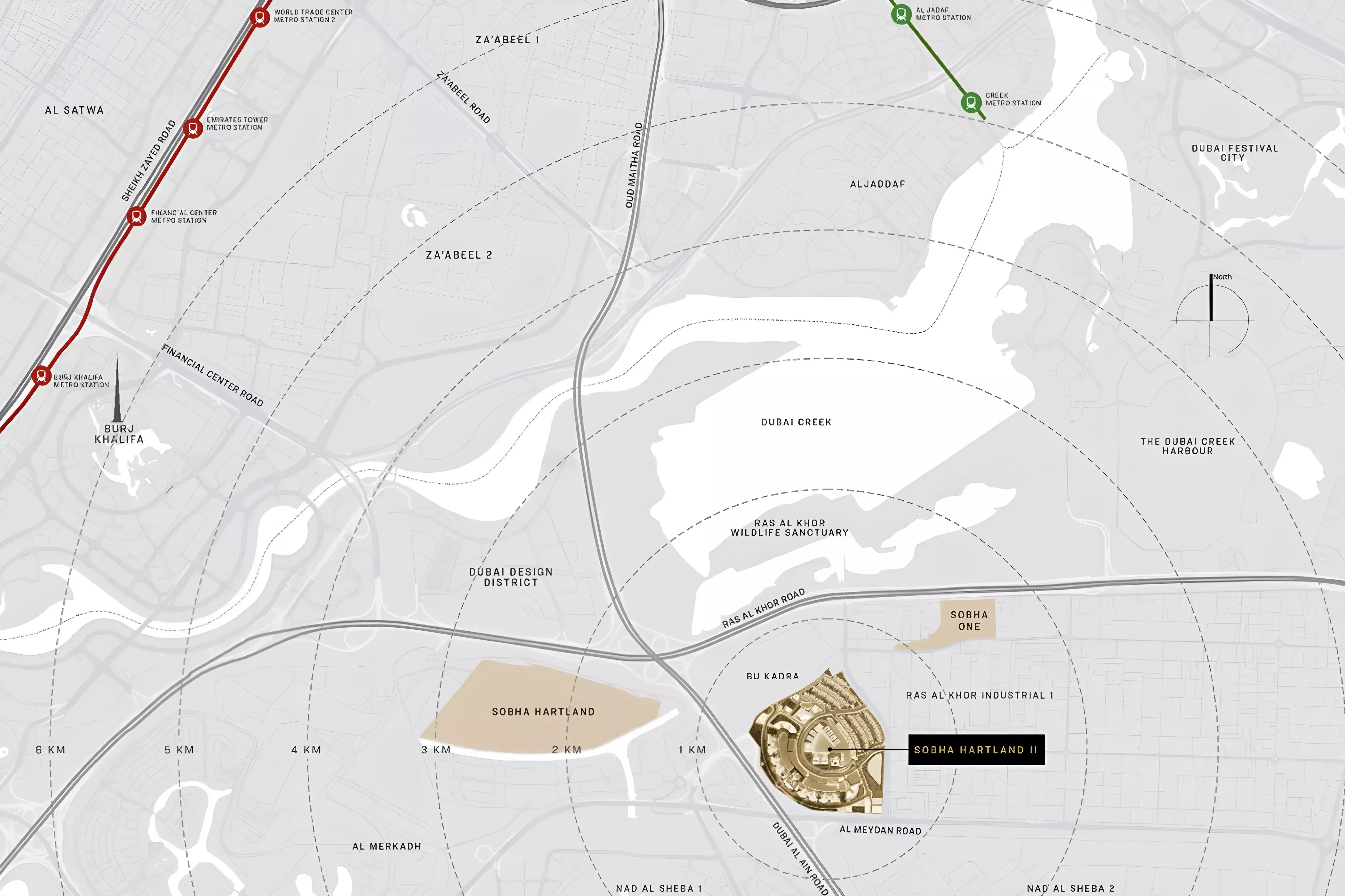 image of 350 Riverside Crescent by Sobha Realty, Dubai, Bukadra, Sobha Hartland II, 350 Riverside Crescent — [1]