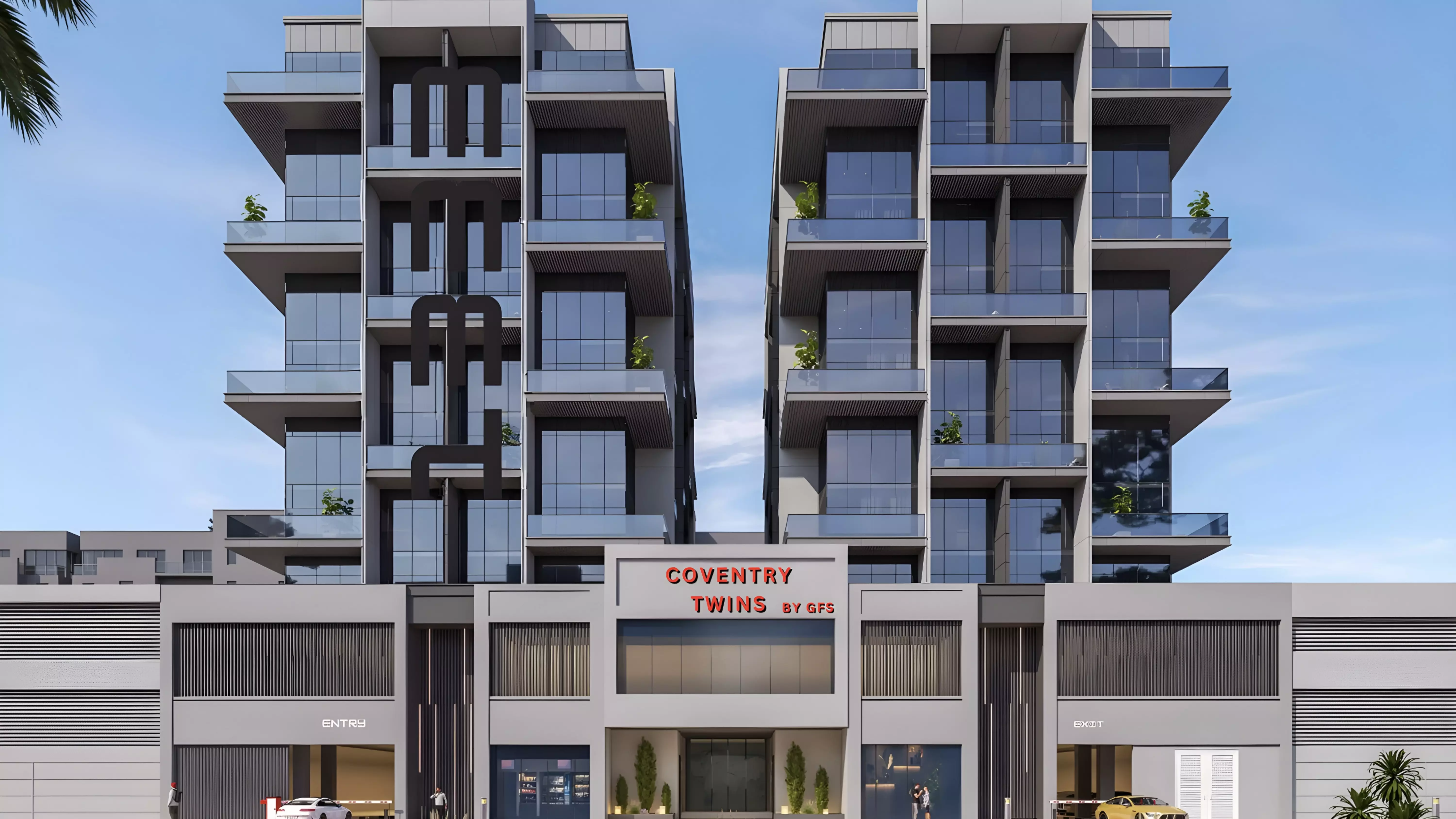 Coventry Twins - off-plan apartment by GFS Developers in Dubai Industrial City