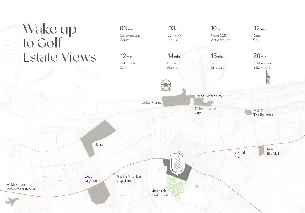 image of Golf Grove by Regent, Dubai,Dubai Production City (IMPZ),Golf Grove By Regent — [1]
