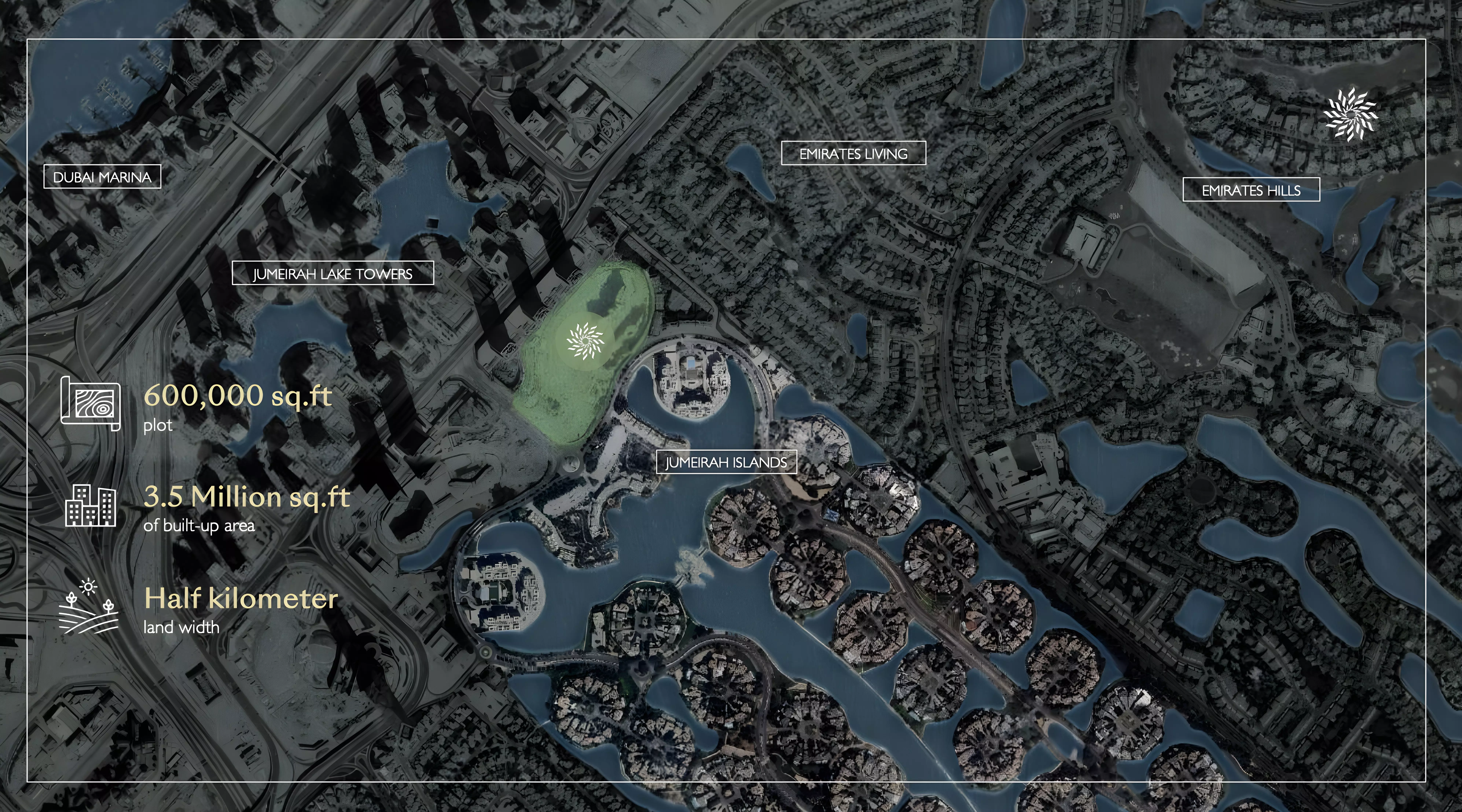 صورة لمشروع سيرينيا ديستريكت إيست ريزيدينسز من تطوير بالما العقارية في دبي, جزر الجميرا - [1]