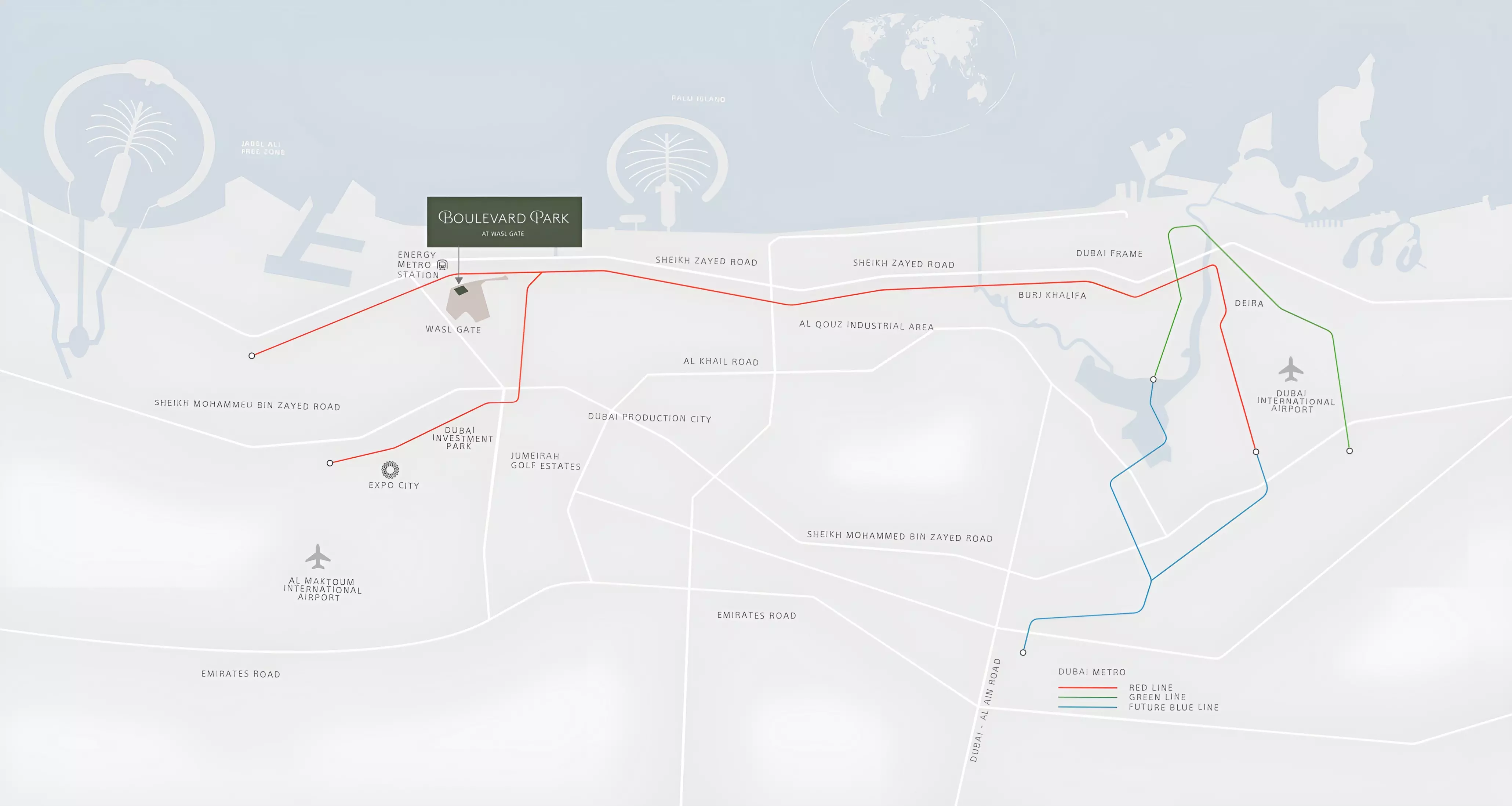 عرض المخطط الرئيسي للمشروع