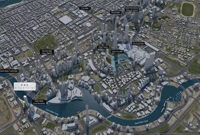 صورة لمشروع ون ريفر بوينت من تطوير إلينغتون العقارية في دبي, الخليج التجاري, ون ريفر بوينت - [3]