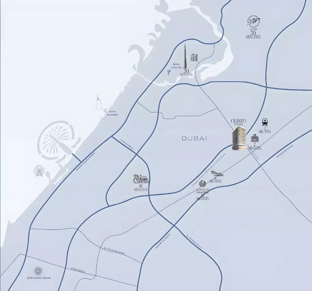 image of Celesto Phase 3 by Tarrad Development, Dubai,Dubai Land Residence Complex,Celesto Tower 3 — [1]