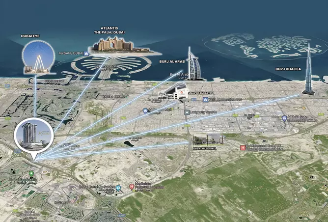 image of Samana Manhattan Phase 2 by Samana Developers, Dubai, Jumeirah Village Circle, District 12, Samana Manhattan 2 — [3]