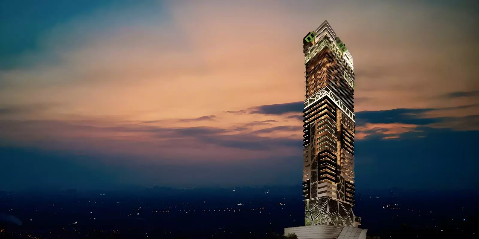 Tranquil Wellness Tower - off-plan apartment by Well Cube Life in Tranquil Wellness Tower