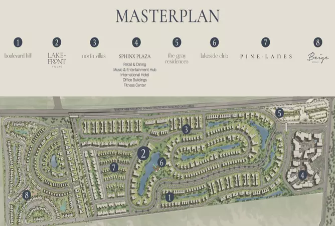 صورة لمشروع ليك فرونت فيلاز – هيلز أوف ون من تطوير بيبول آند بليسز للتطوير العقاري في الجيزة, الشيخ زايد, مدينة زايد الجديدة, هيلز أوف وان - [3]