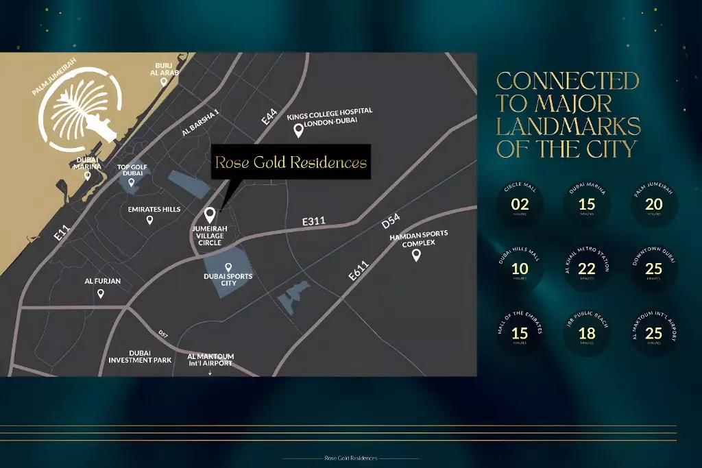 image of Rose Gold Residences by Zee Development, Dubai,Jumeirah Village Circle,District 11,Rose Gold Residences — [1]