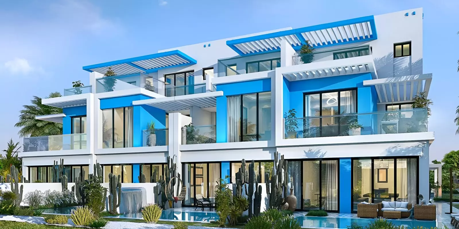 Santorini By Damac - off-plan townhouse/villa by Damac Properties in Santorini