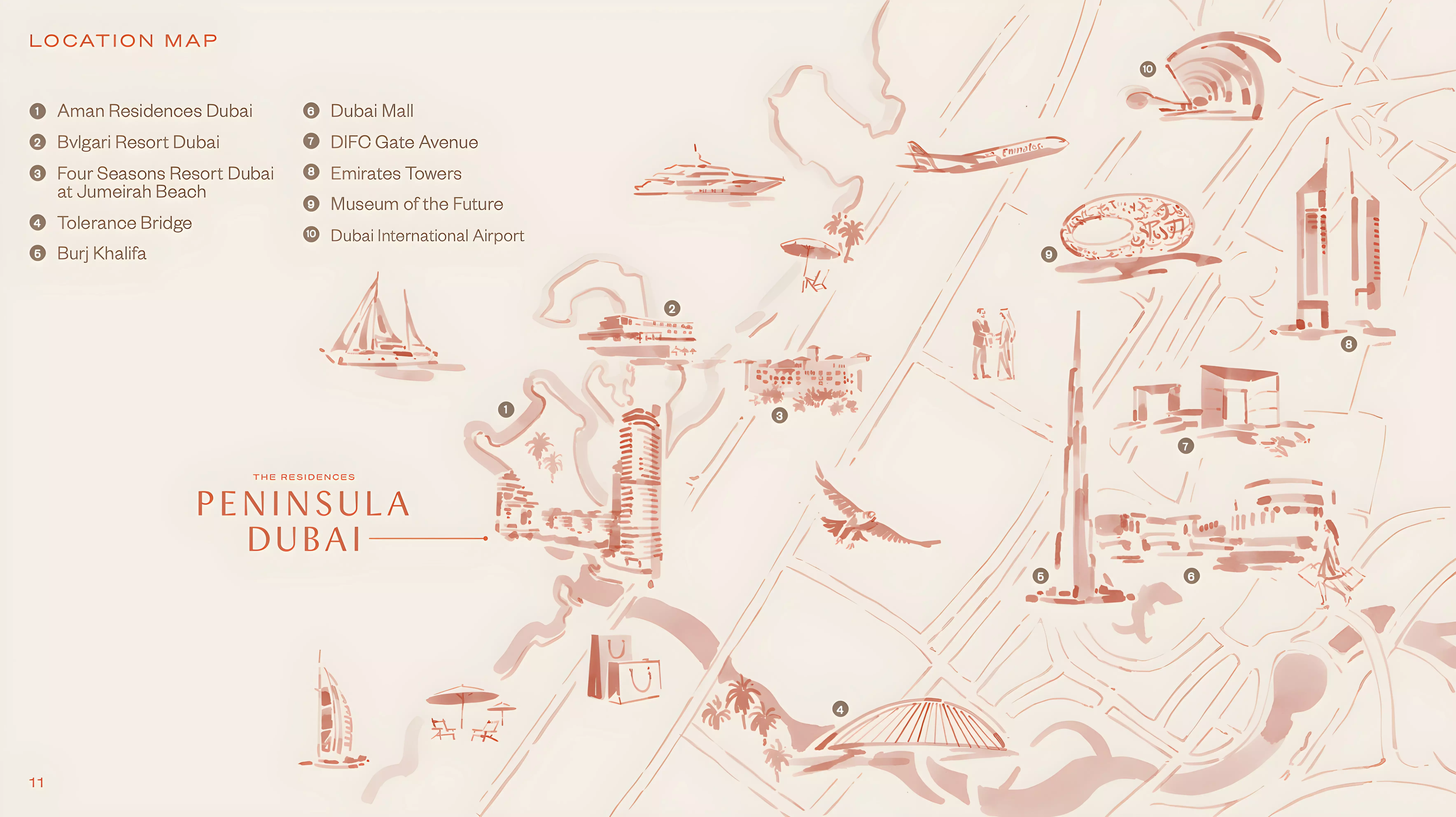 image of Peninsula Dubai Residences - Tower 1 by H&H Development, Dubai,Jumeirah,Jumeirah 2,Peninsula Dubai Residences — [1]