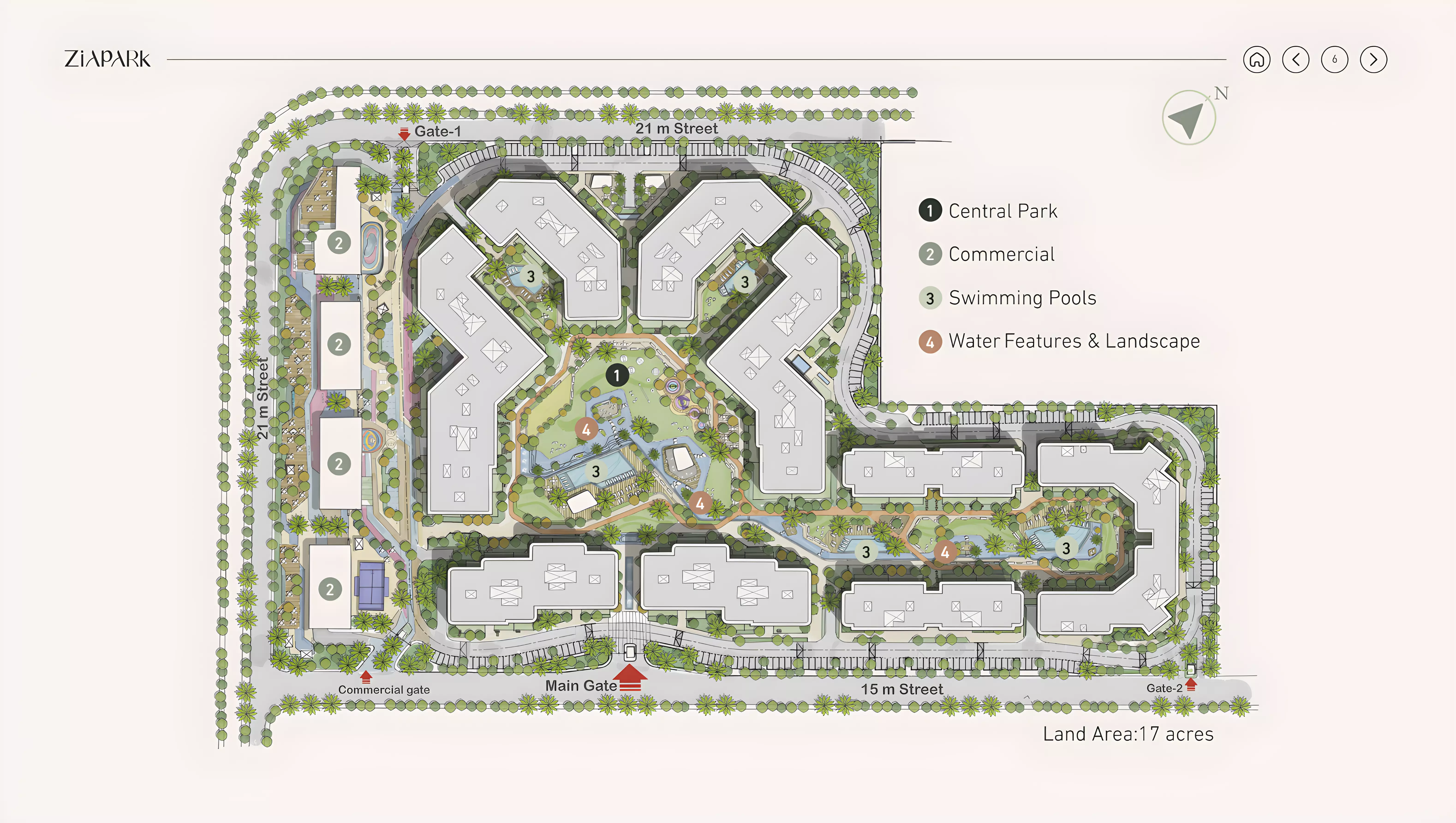 عرض المخطط الرئيسي للمشروع عرض المخطط الرئيسي للمشروع