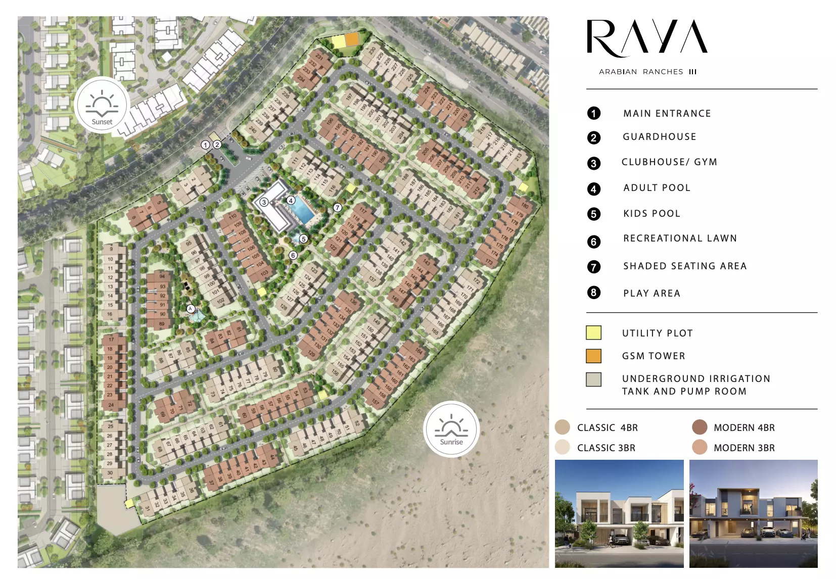 صورة لمشروع 3 رايا ارابيان رانشيز من تطوير إعمار العقارية في دبي, المرابع العربية 3, ريا - [1]
