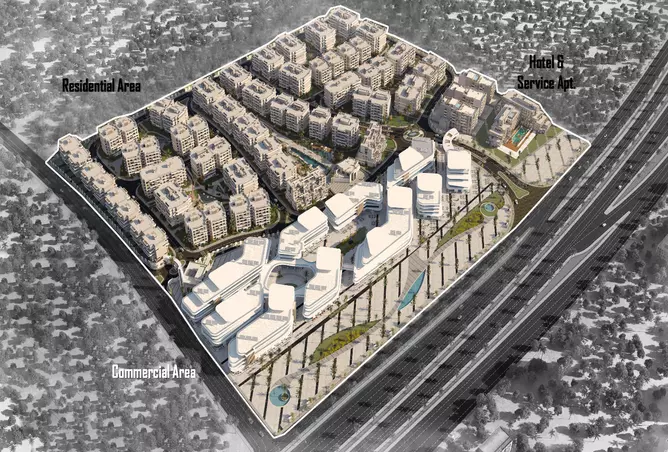 image of Aqmar by Kayan Real Estate, Giza,6 October City,Hadayek October — [3]