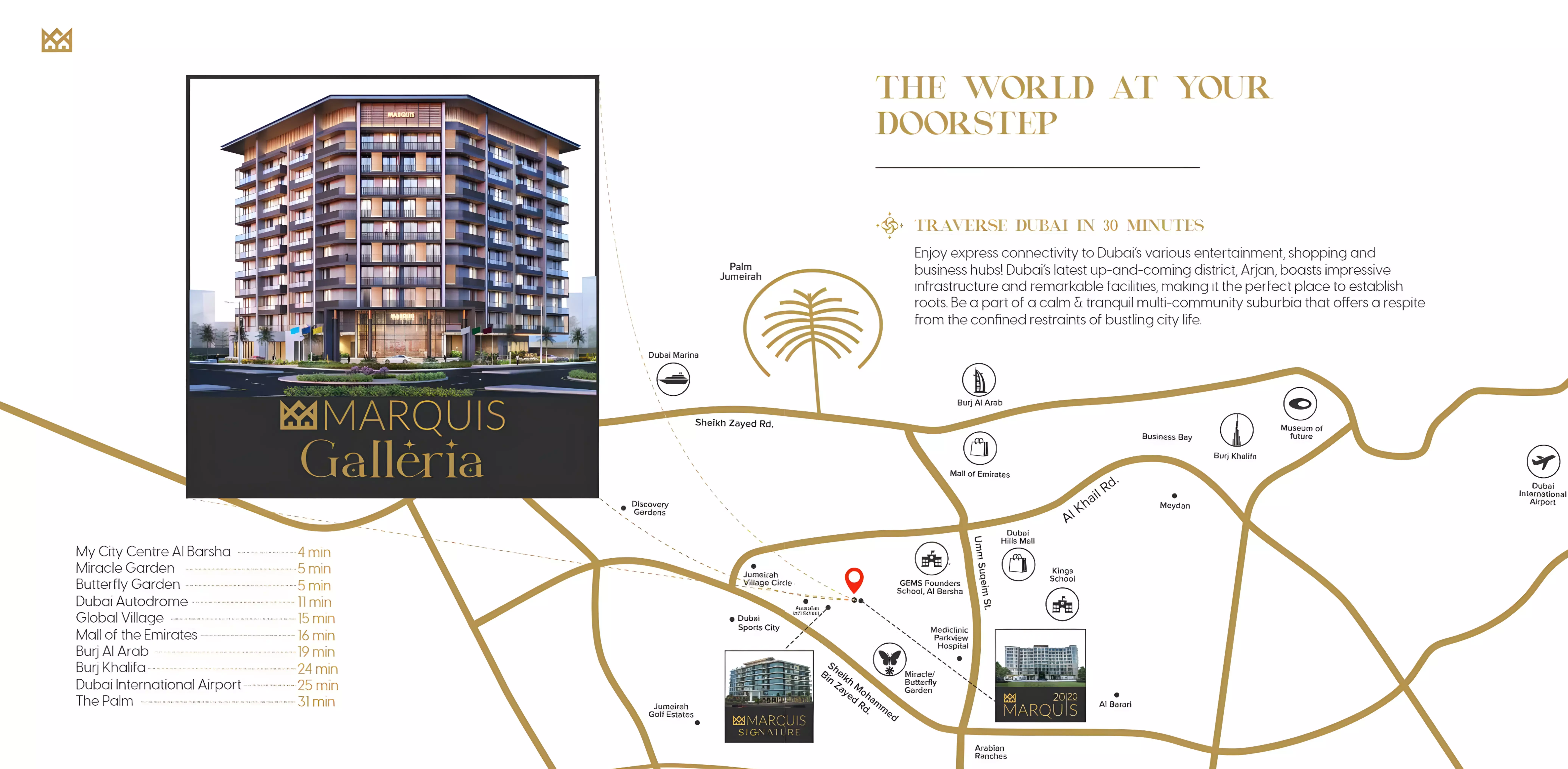 صورة لمشروع غاليريا  ماركيز من تطوير ماركيز بوينت العقارية في دبي, ارجان, ماركيز جاليريا - [1]