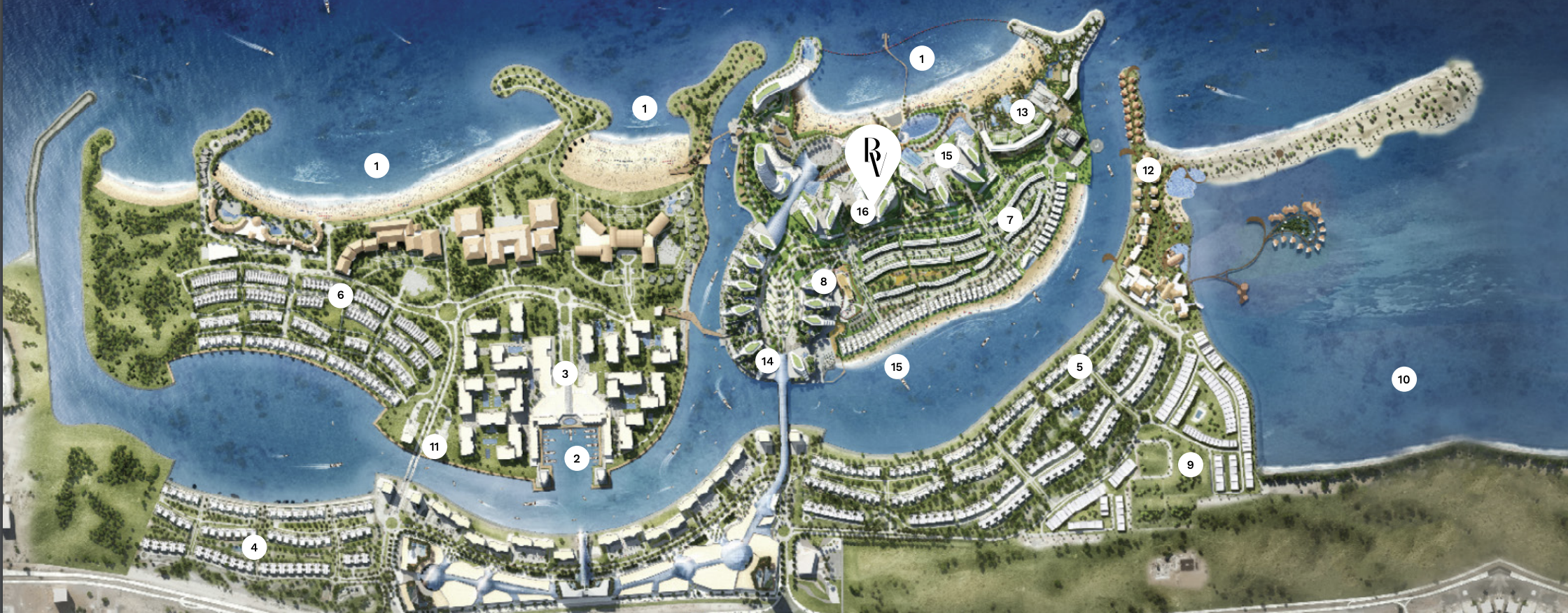 Bayviews By RAK master plan 3 Master plan 3