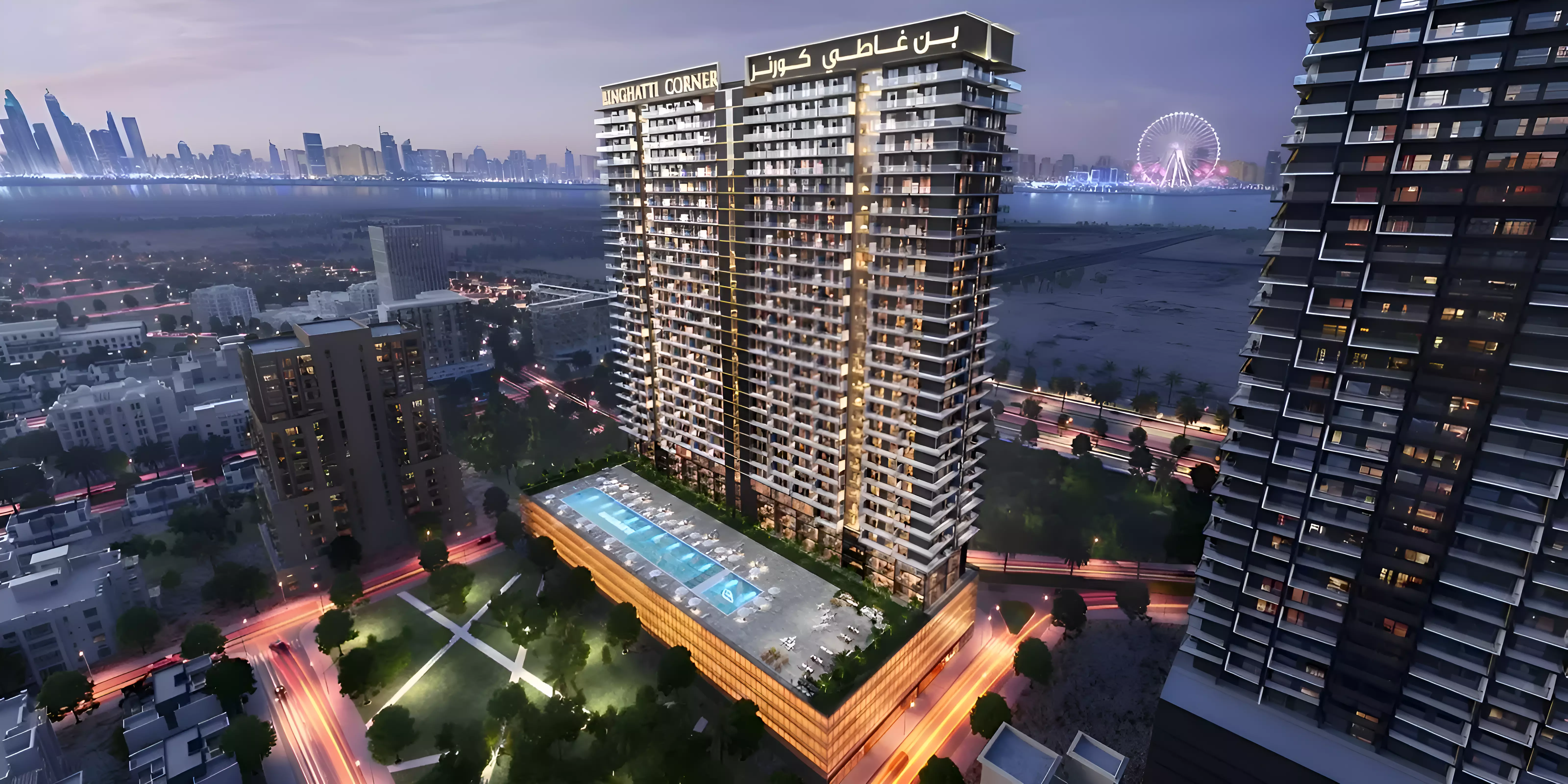 Binghatti Corner - off-plan apartment by Binghatti Developers in Binghatti Corner