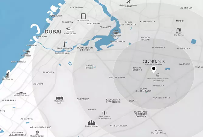 image of Glorious Central Residences by Glorious Future, Dubai,Al Warsan,Al Warsan 4,International City Phase 2,Glorious Central Residences — [3]