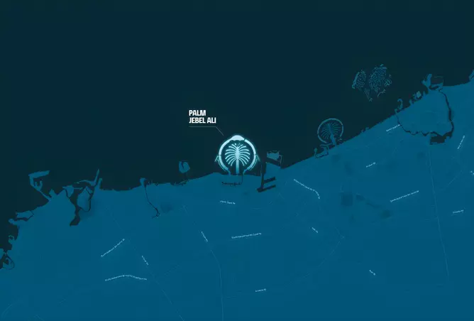 image of Palm Jebel Ali - The Beach And Coral Collection Frond D by Nakheel, Dubai, Palm Jebel Ali — [3]