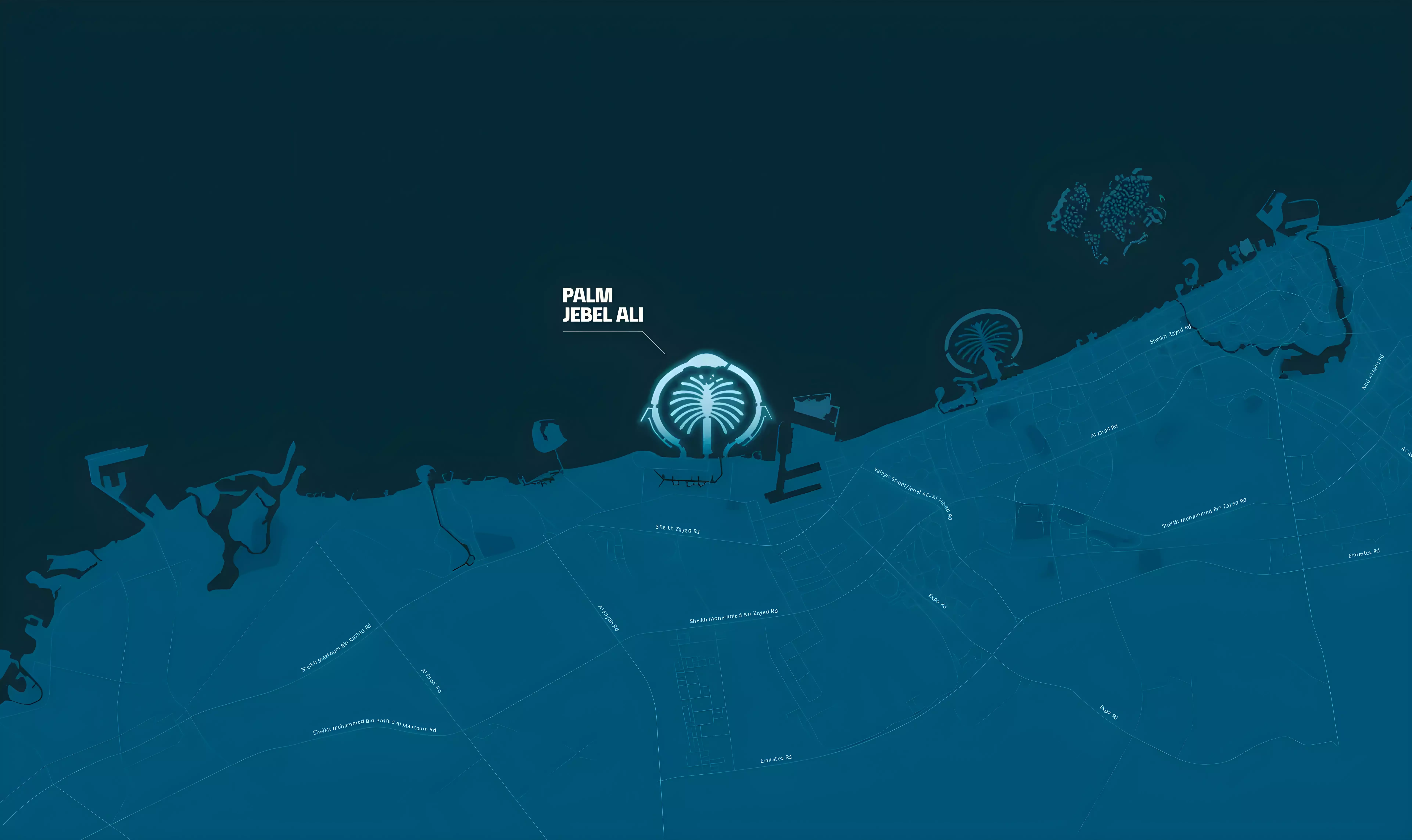 image of Palm Jebel Ali - The Beach And Coral Collection Frond D by Nakheel, Dubai, Palm Jebel Ali — [1]