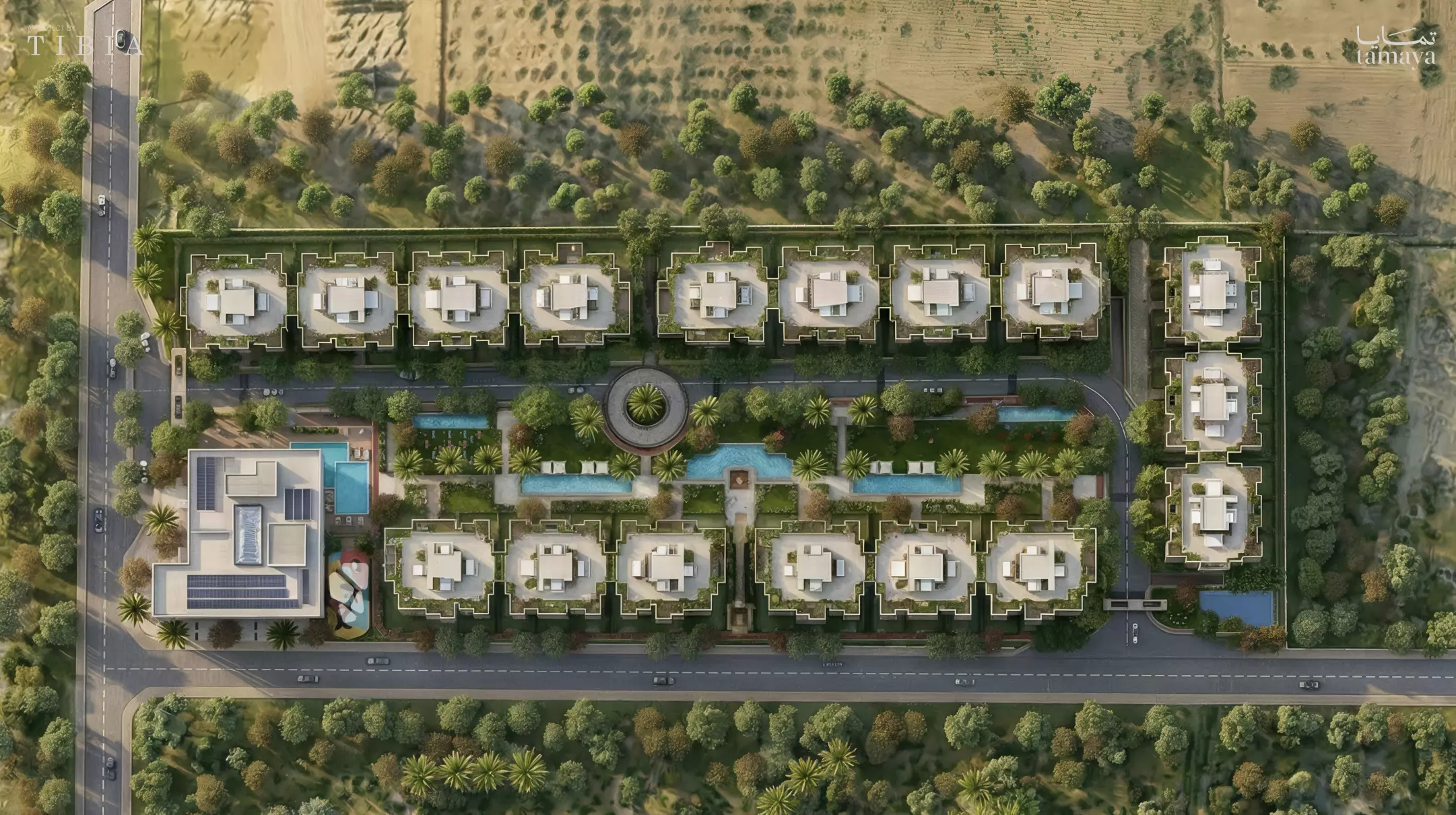 صورة لمشروع تمايا من تطوير تيبا روز للتطوير العقاري في الجيزة,الشيخ زايد,مدينة زايد الجديدة - [1]