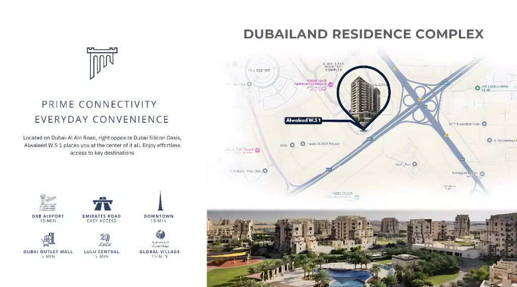 صورة لمشروع الوليد WS 1 من تطوير Al Waleed Real Estate في دبي,مجمع دبي ريزيدنس,الوليد دبليو. إس 1 - [1]